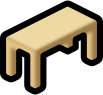 desk brown